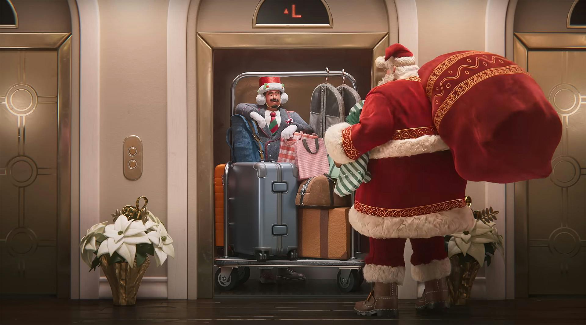 Airbnb launches debut Christmas spot