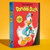 Donald Duck book cover featuring an illustration of the character in his sailor outfit