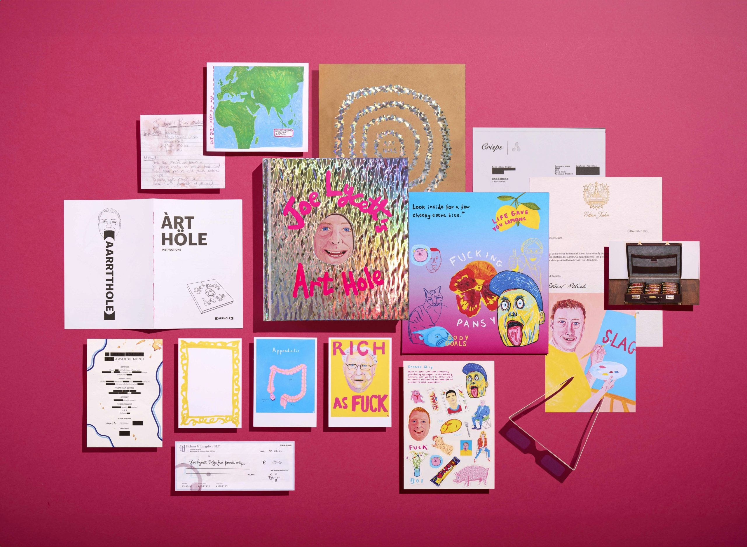 Joe Lycett's Art Hole book