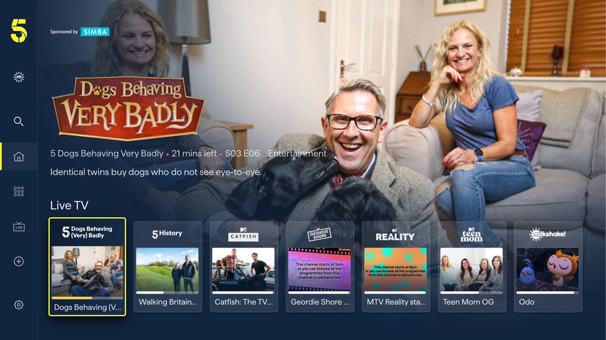 Channel 5 brand refresh