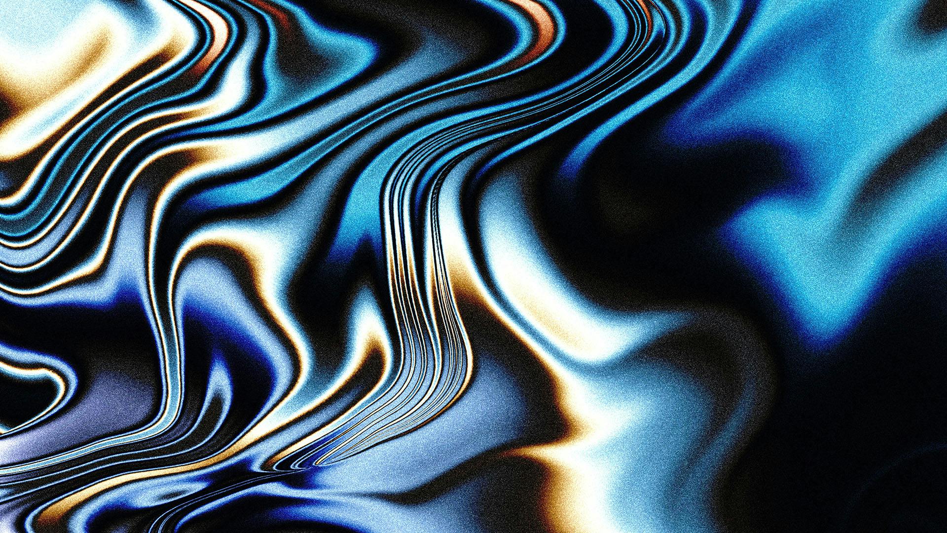 Abstract liquid pattern