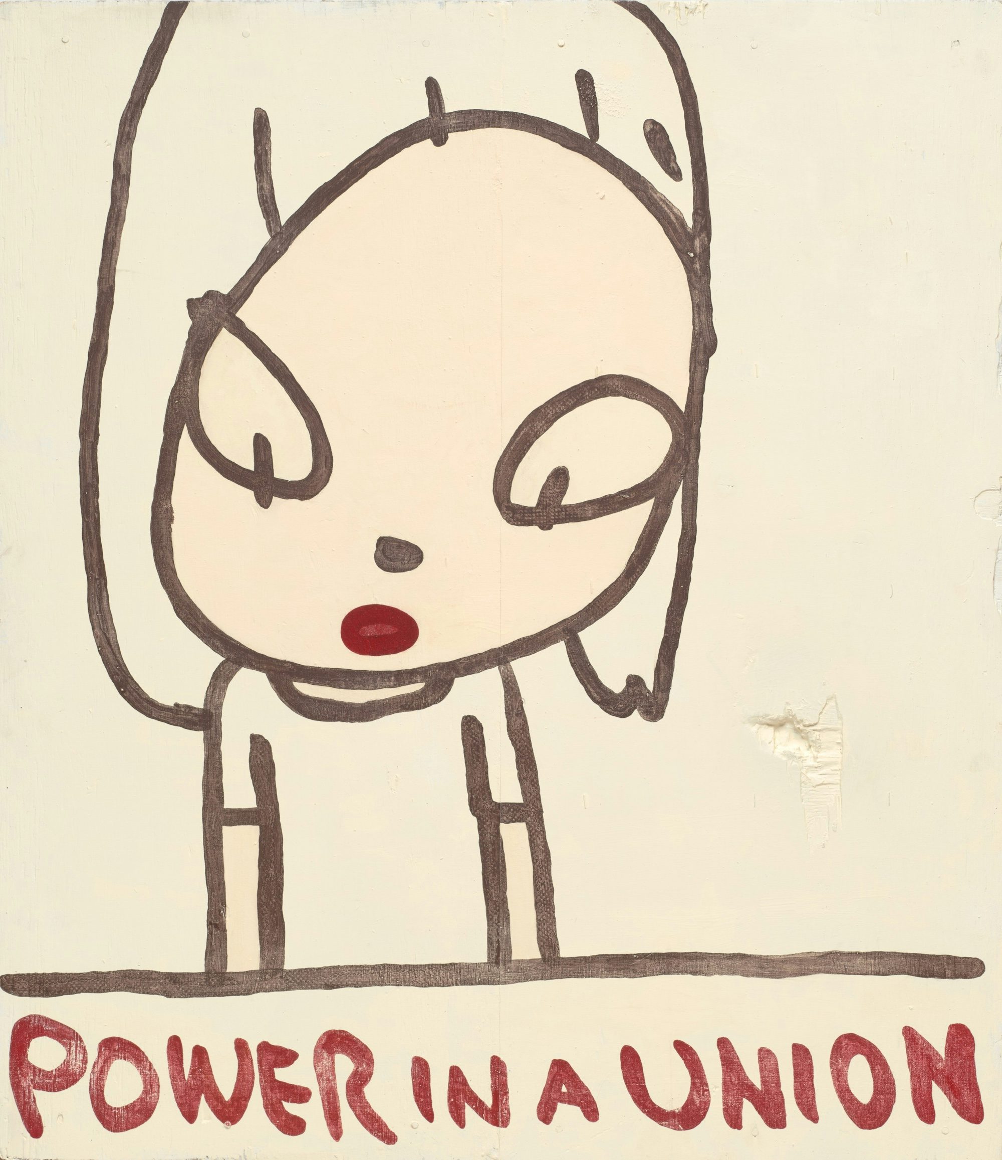 Power in a Union, 2024; Courtesy Yoshitomo Nara