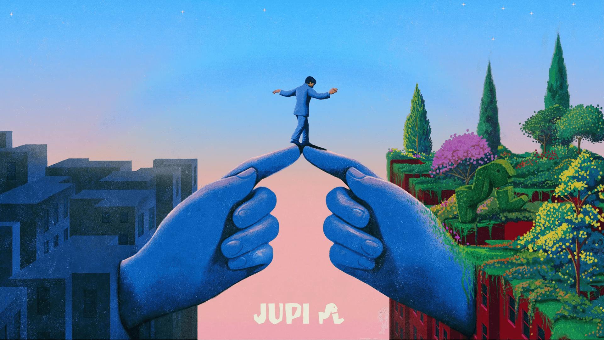 How&How unveils surrealist identity for Jupi