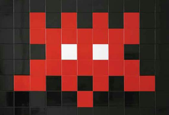 Space Invaders, Rubik’s Cubes and album art