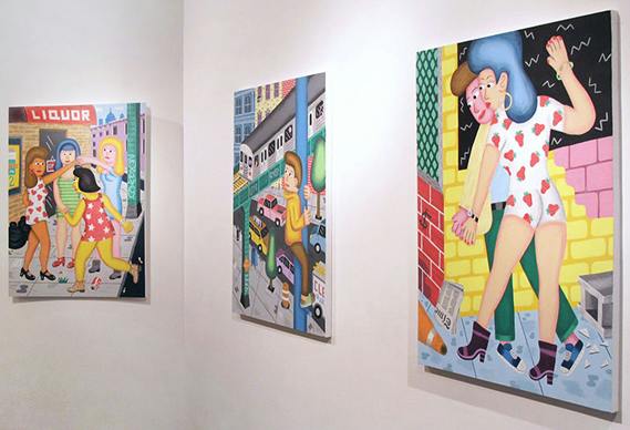 Andy Rementer paintings