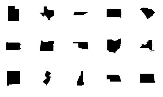 The United Shapes of America