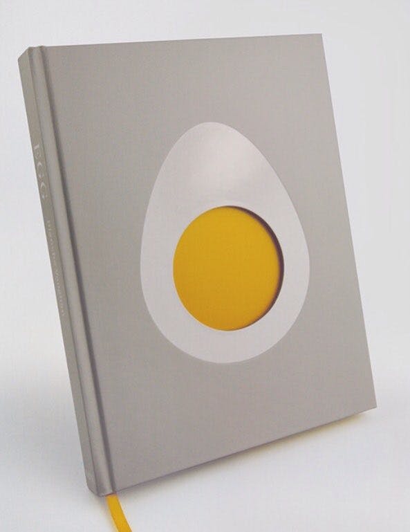 Egg – winner of the Non-Fiction ABCD Award. Designed by Claire Skeats