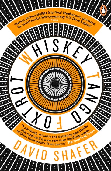 Whiskey Tango Foxtrot – winner of the Crime ABCD Award. Designed by Richard Bravery
