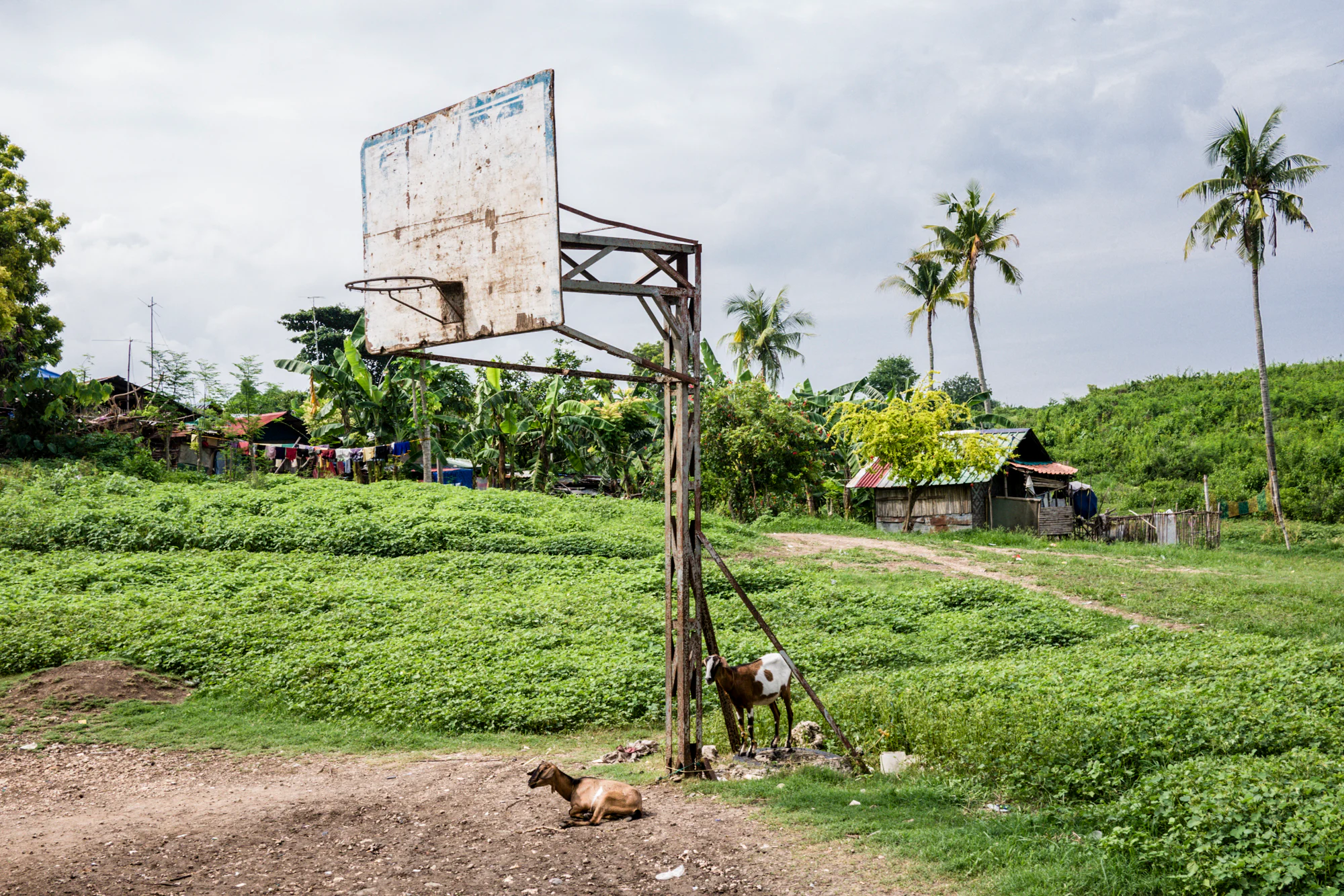 Hoop dreams: Basketball courts in rural Philipines