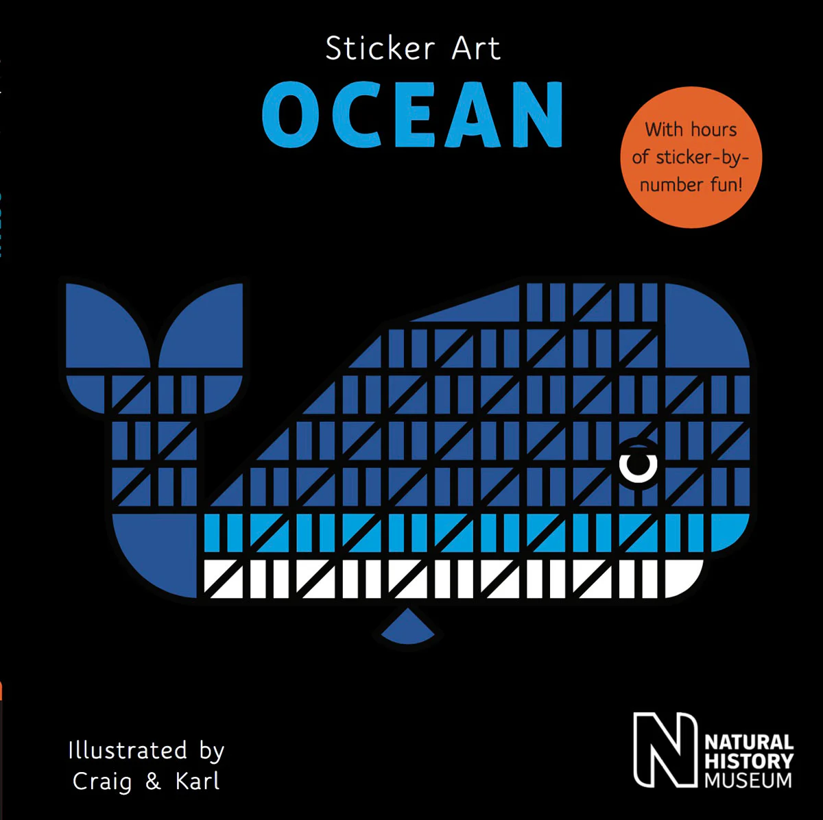 Craig & Karl illustrate animal-packed Sticker Art books for NHM