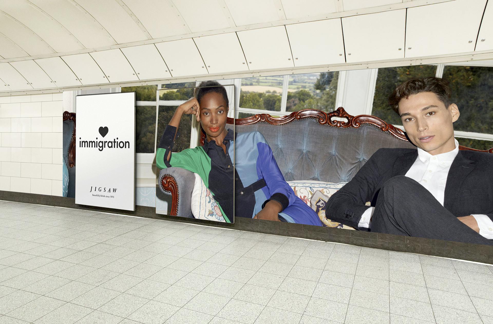 Jigsaw releases bold pro-immigration ad campaign