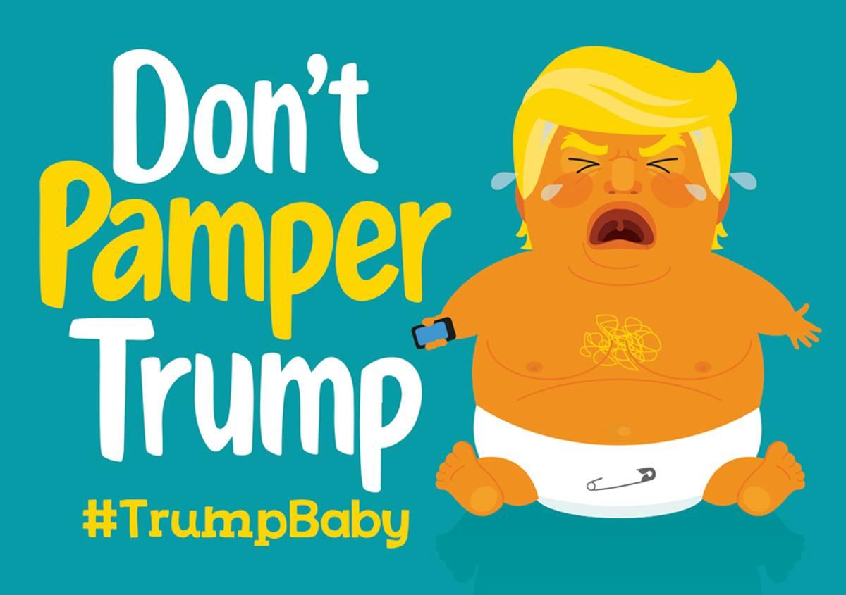 How to design a giant, inflatable Trump Baby - Creative Review
