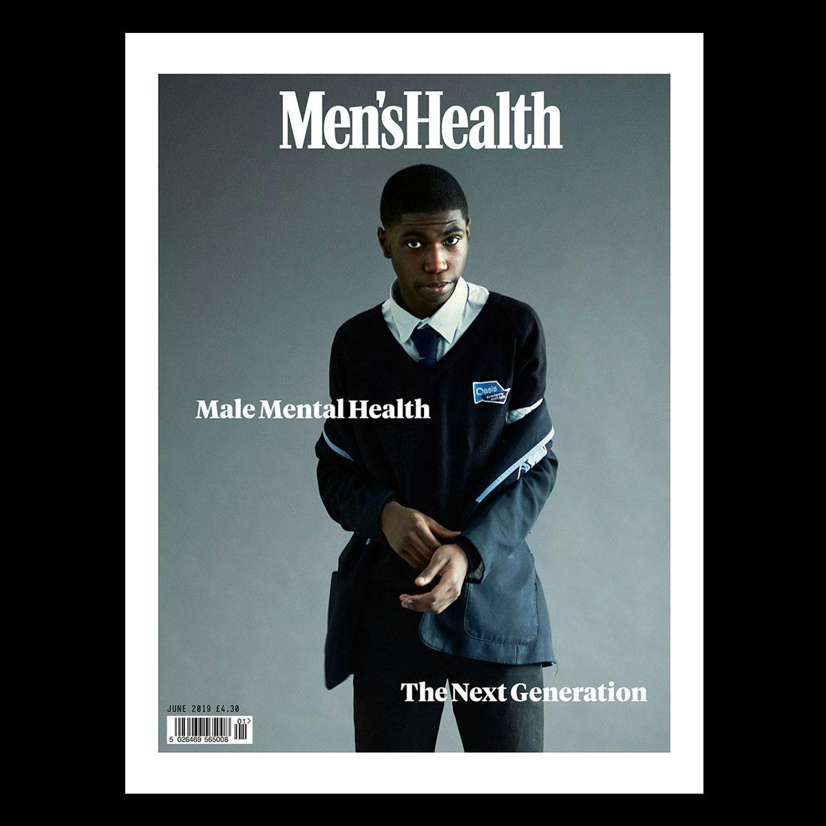 Men’s Health tackles the male mental health crisis with its latest cover