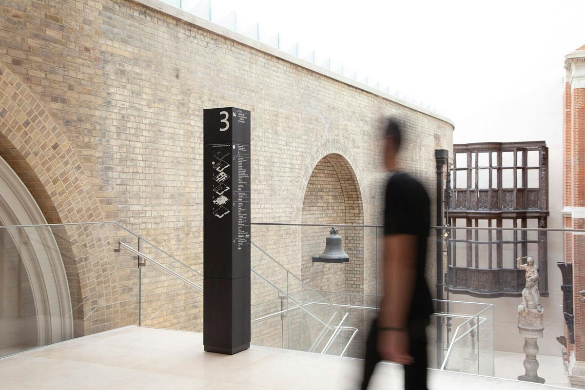 V&A’s new wayfinding system encourages visitors to get lost