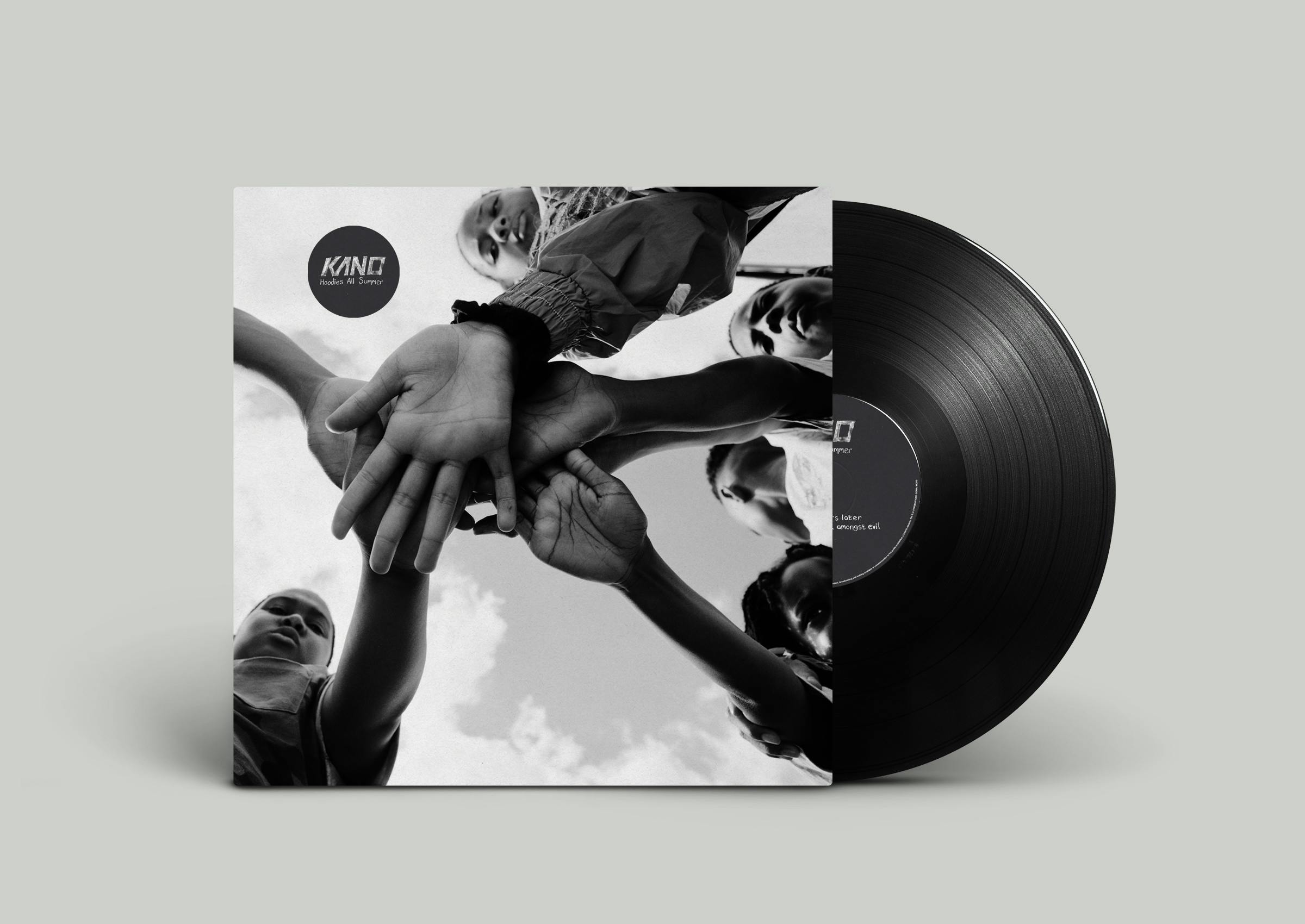 KANO - Hoodie All Summer 2LP レコード　UK RAP Creating Kano's Hoodies All Summer album artwork