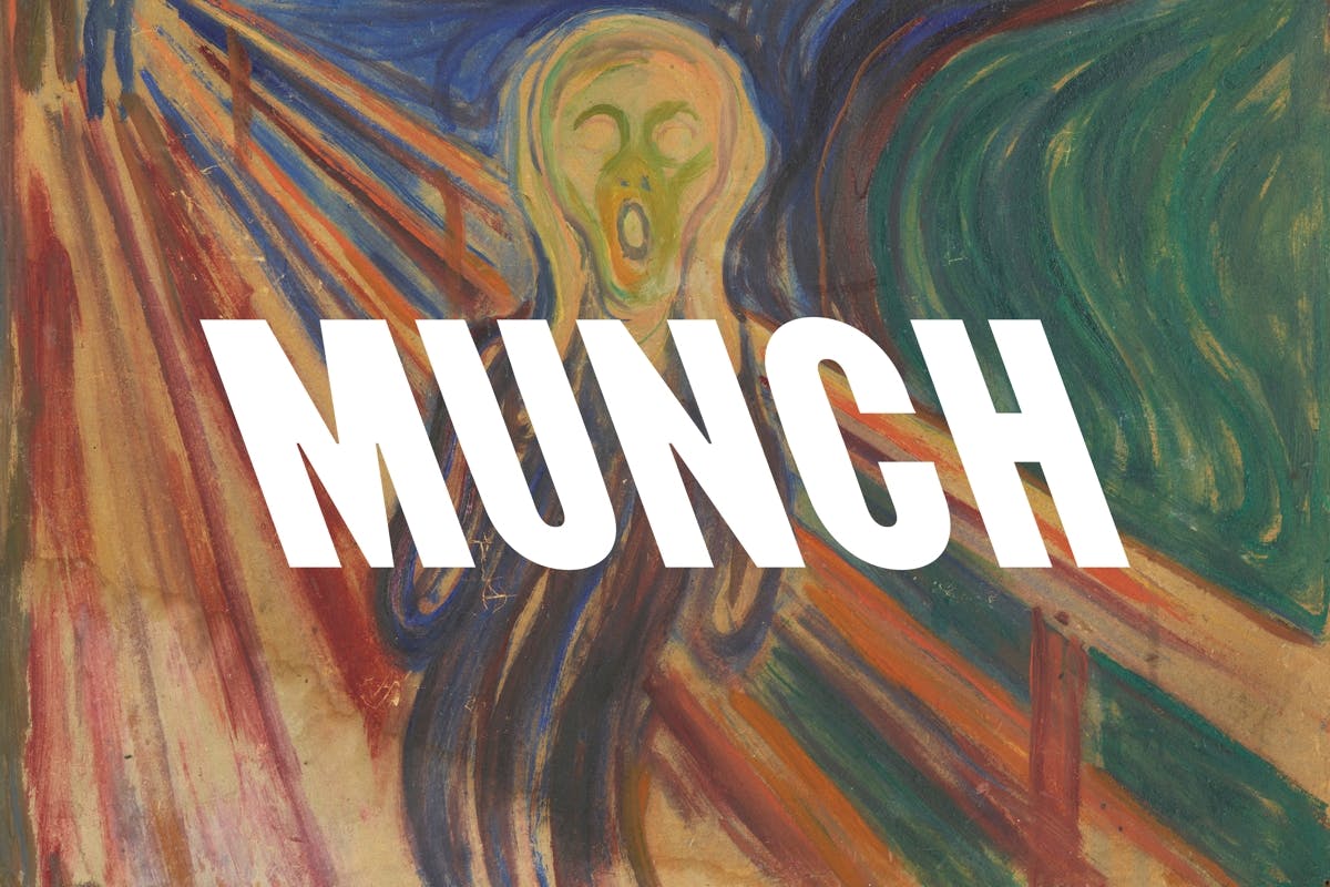 Oslo's Edvard Munch museum unveils its backwards-slanting identity