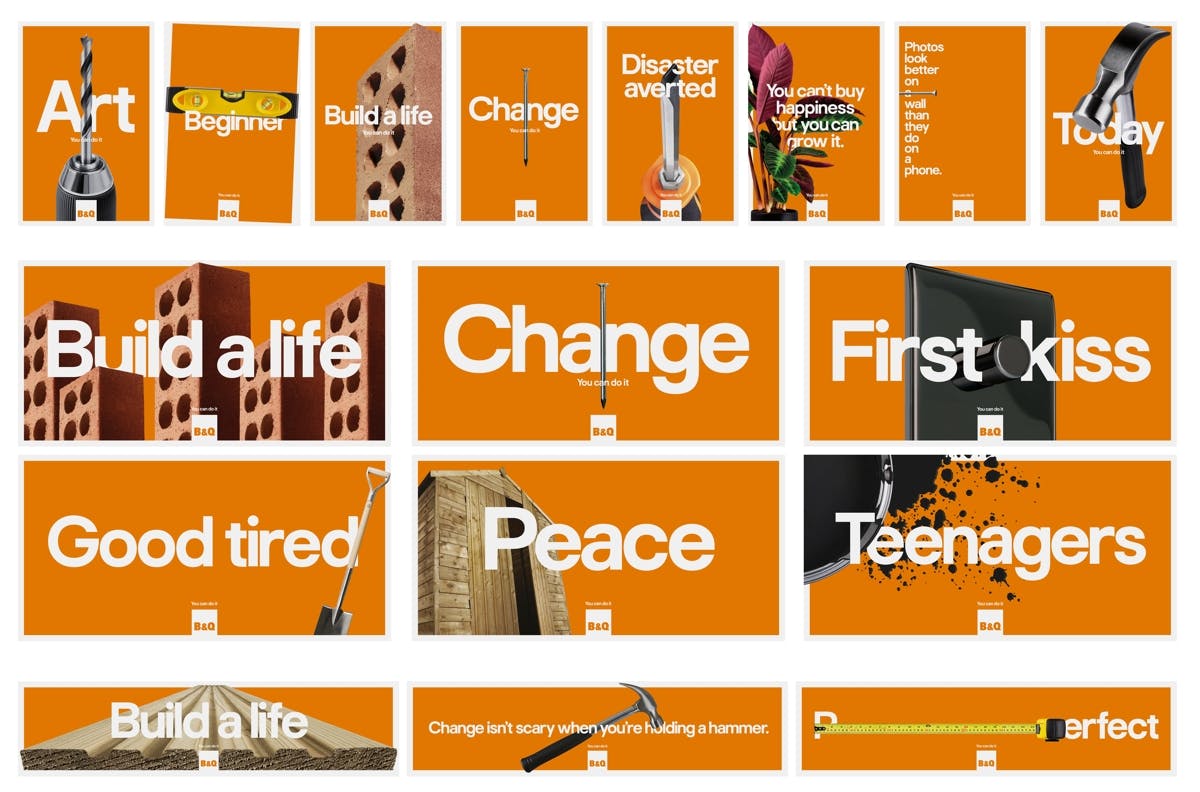 B&Q celebrates the sentimental side of DIY
