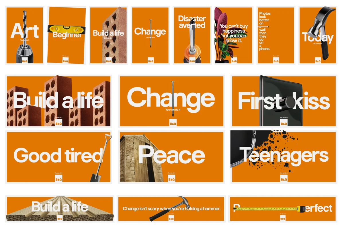 B&Q celebrates the sentimental side of DIY
