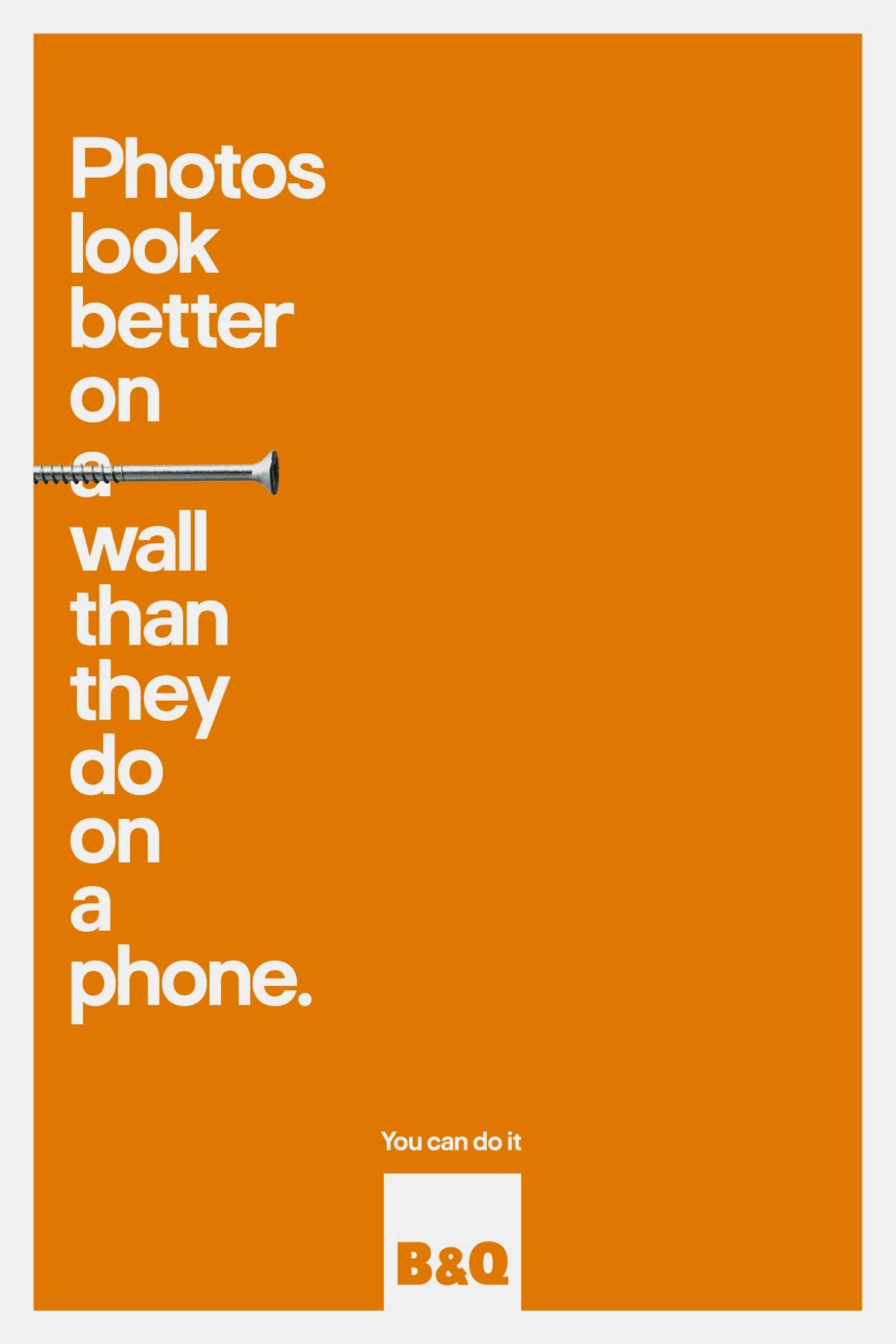 B&Q celebrates the sentimental side of DIY