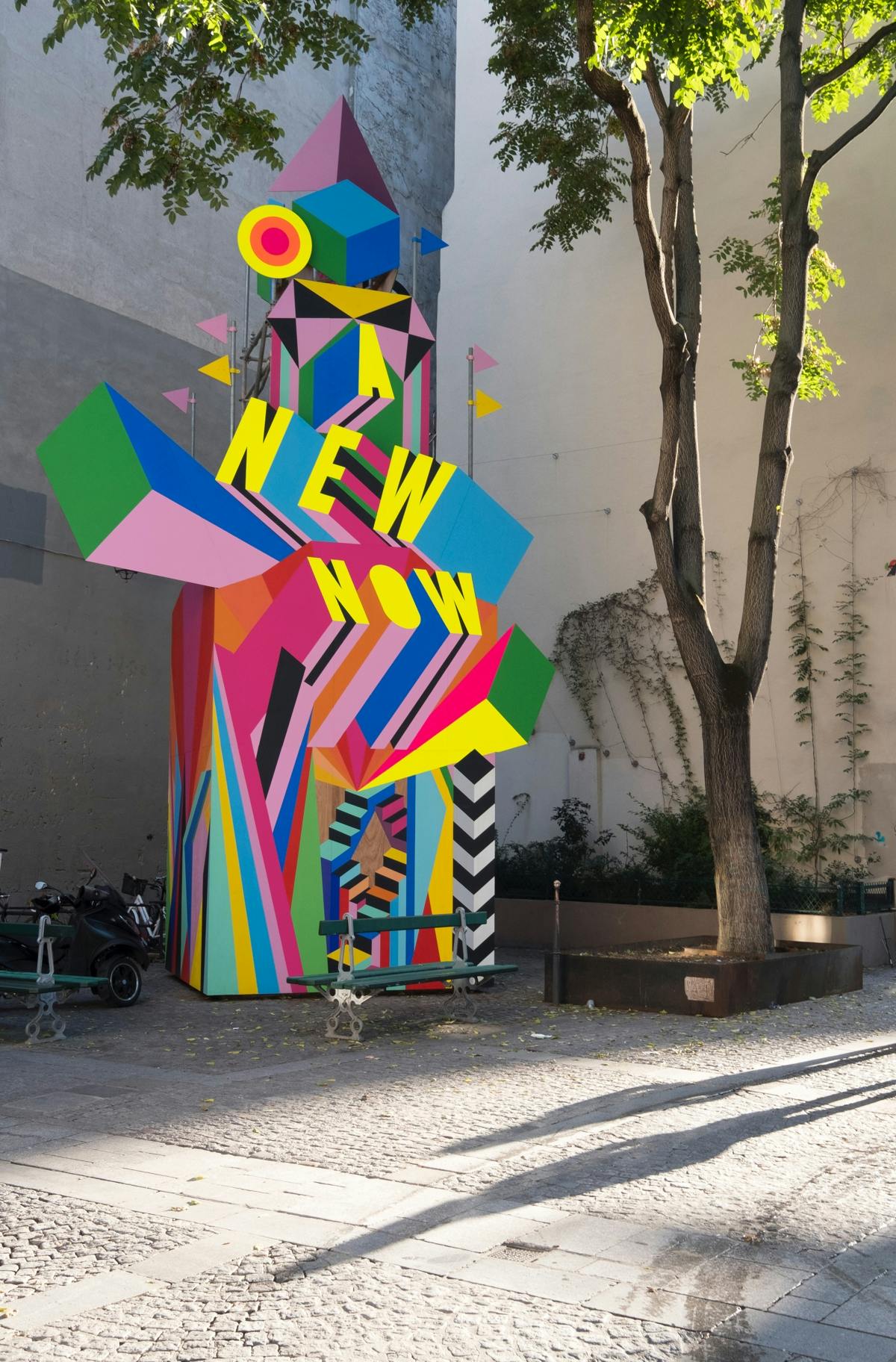 Morag Myerscough’s Paris artwork is an optimistic take on current times