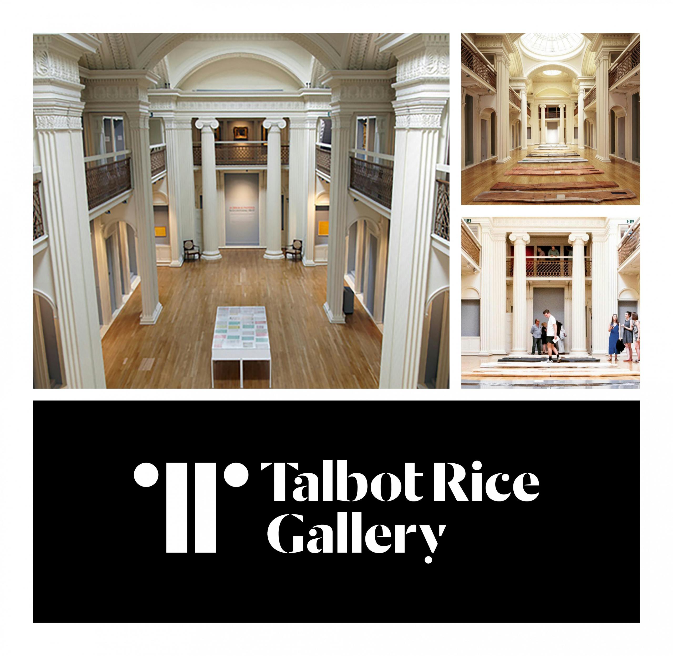 Talbot Rice Gallery branding