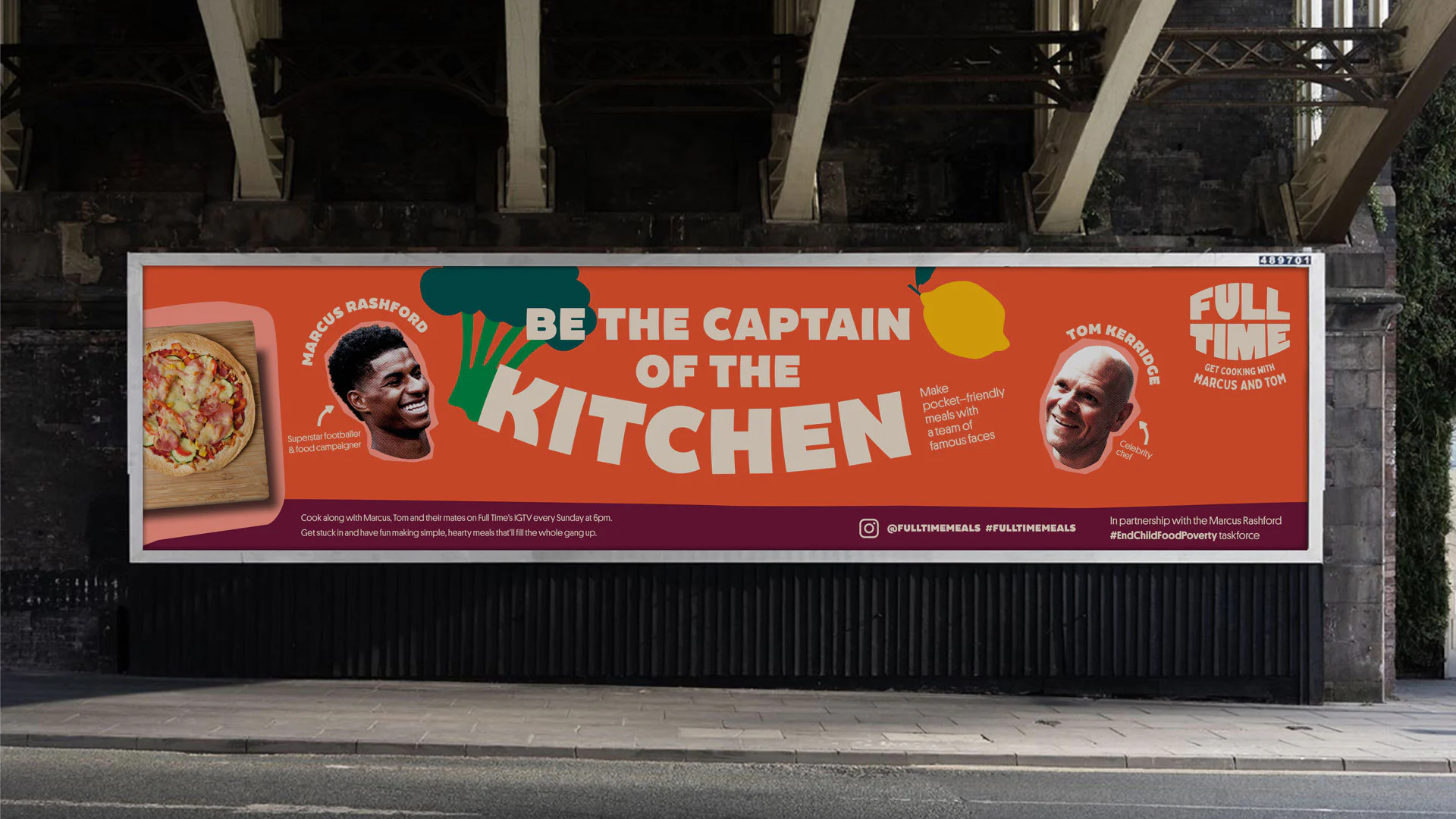 Marcus Rashford calls Full Time on child food poverty in new campaign