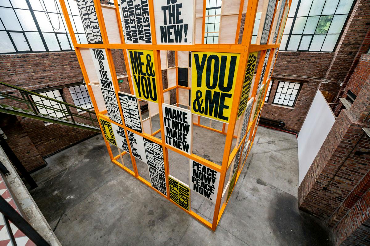 A new show celebrates the work of contemporary graphic design figures