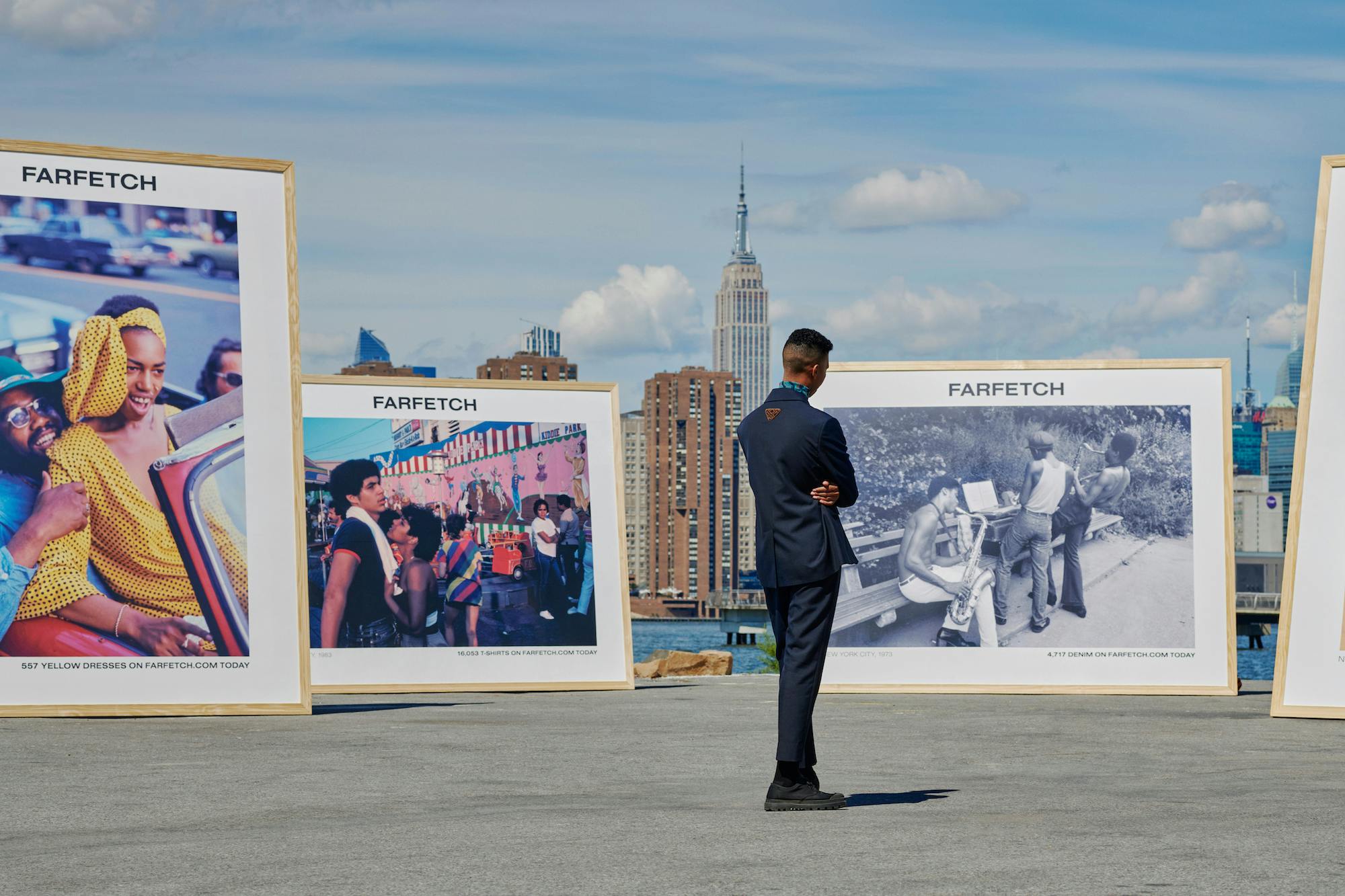 Farfetch collaborates with Magnum to create a fashion show