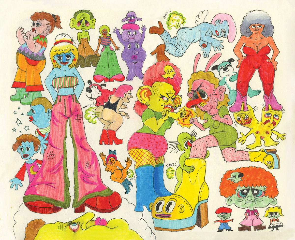 The weird world of illustrator Brianna Miller