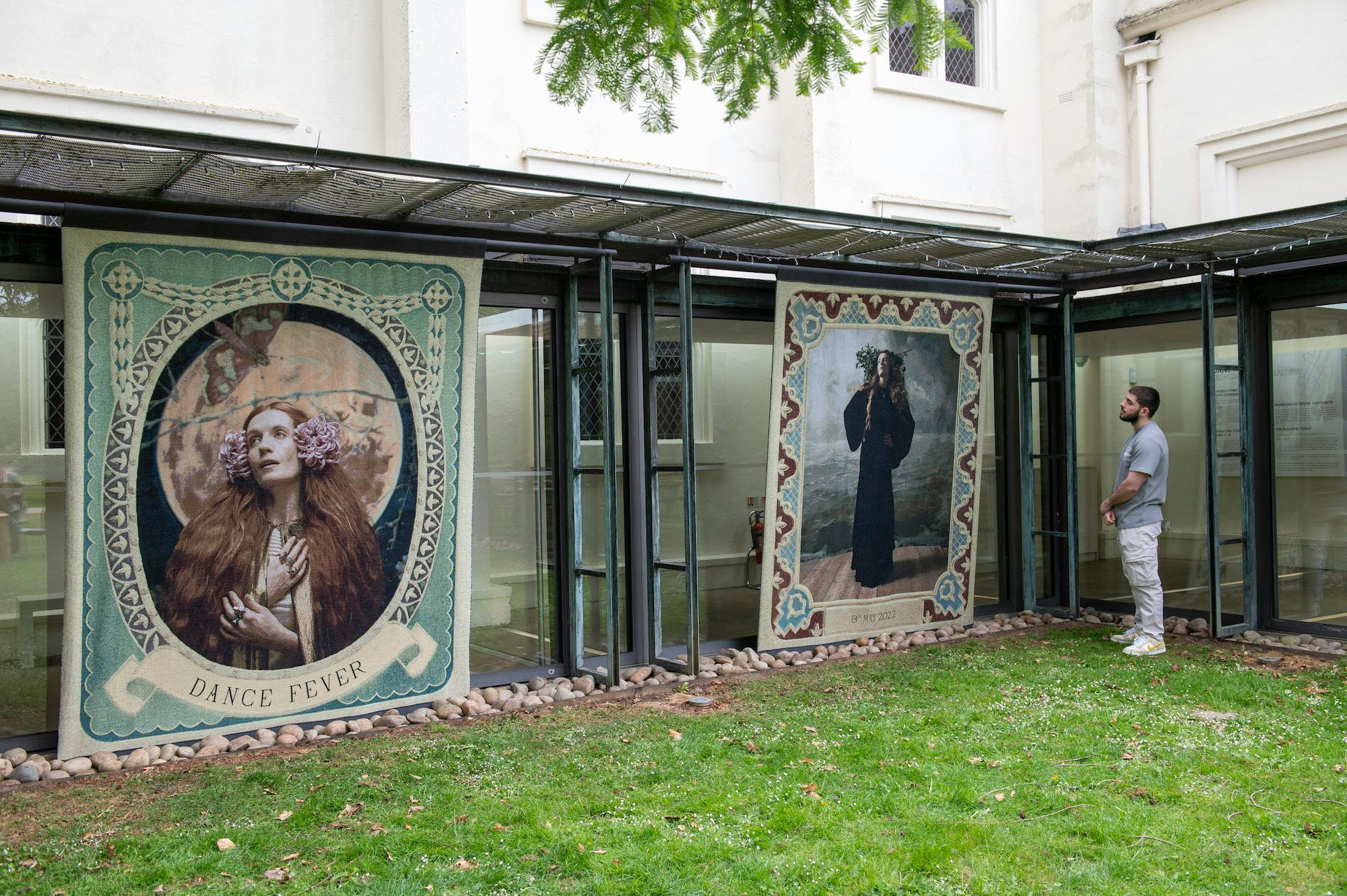 Spotify creates tapestries for Florence + The Machine launch