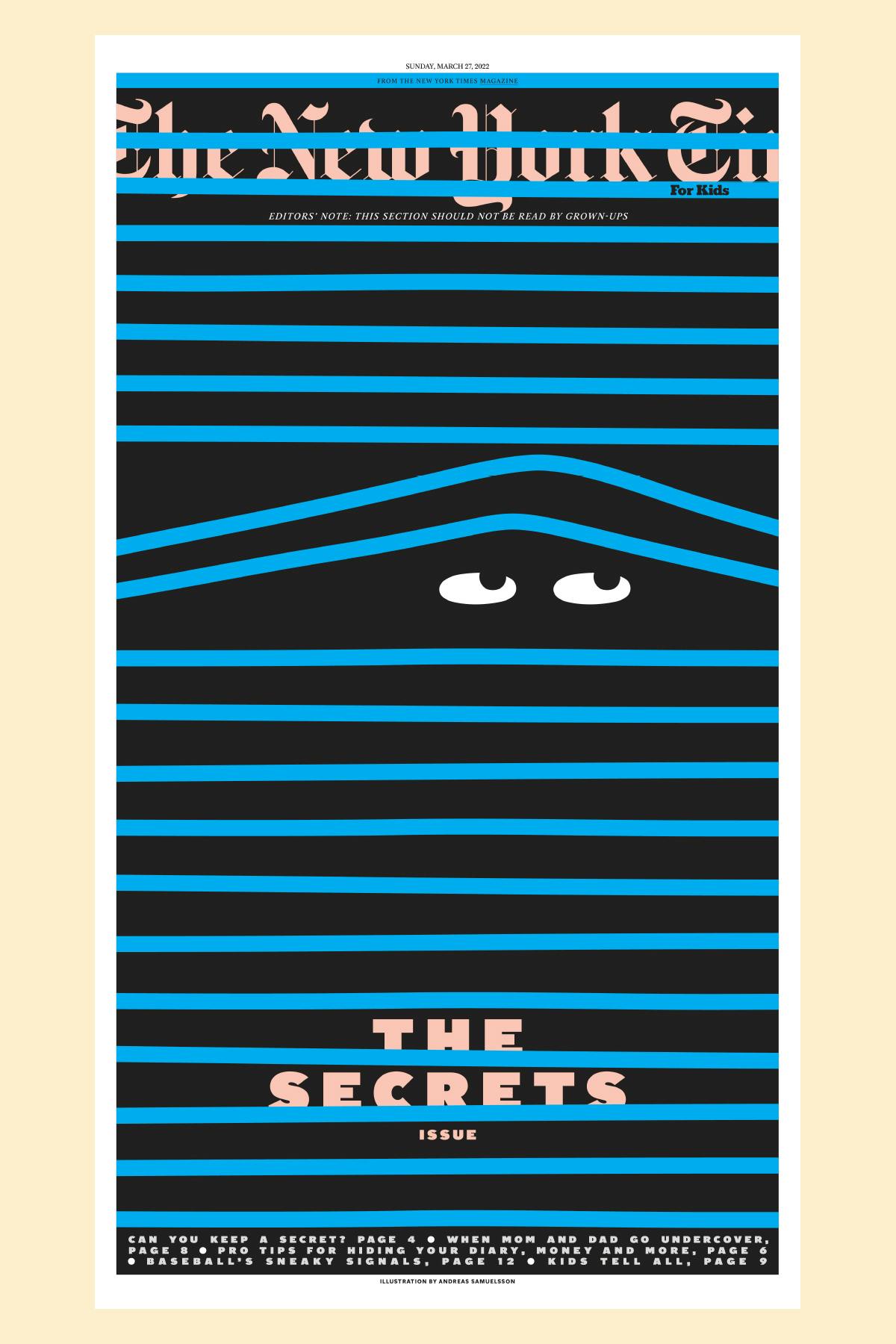The New York Times for Kids editorial design
