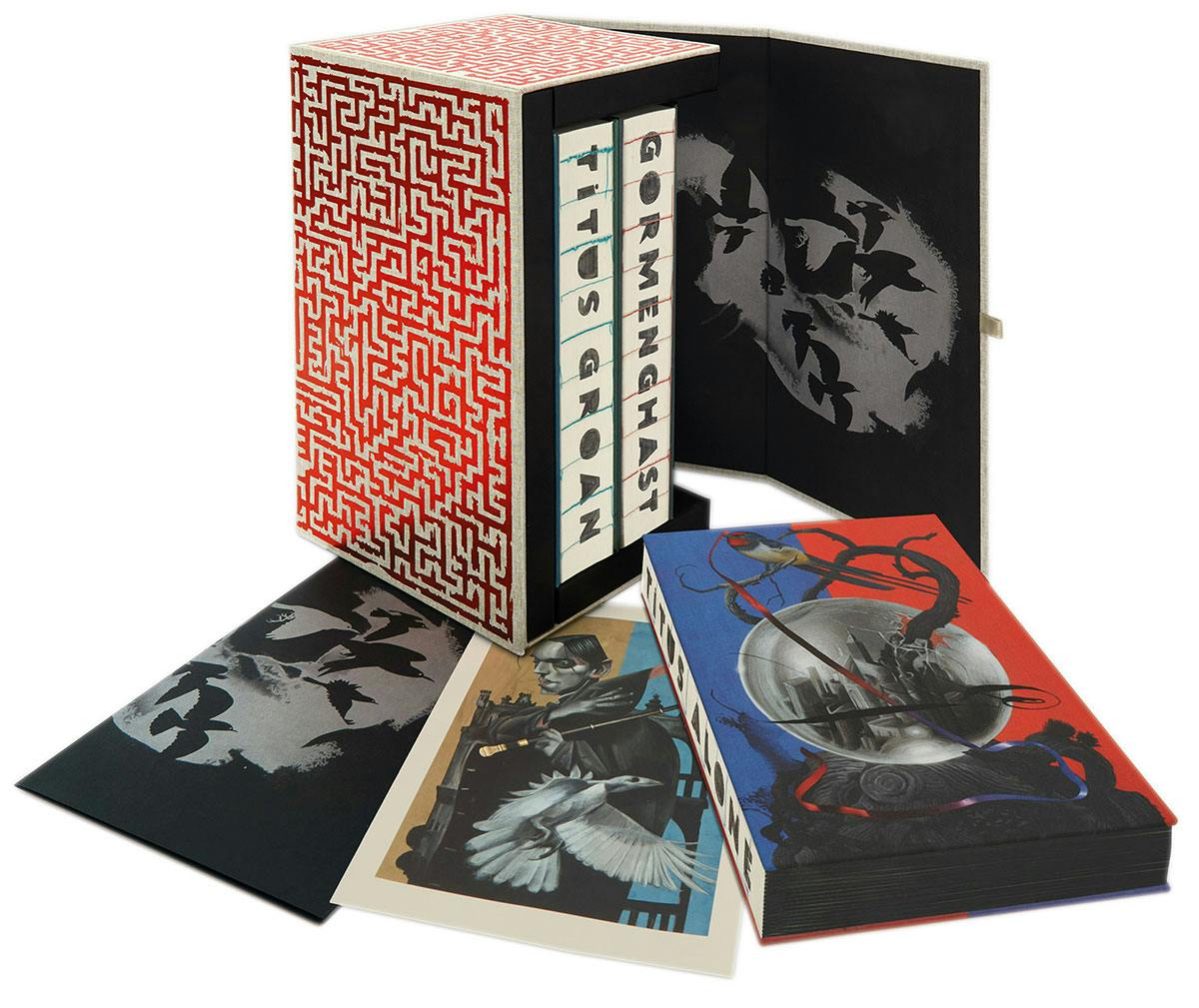 Dave McKean reimagines gothic fantasy The Gormenghast Trilogy