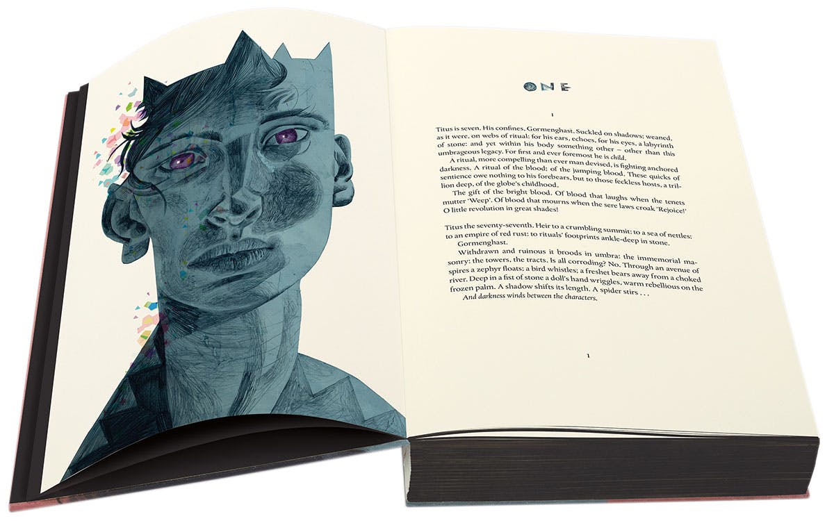 Dave McKean reimagines gothic fantasy The Gormenghast Trilogy