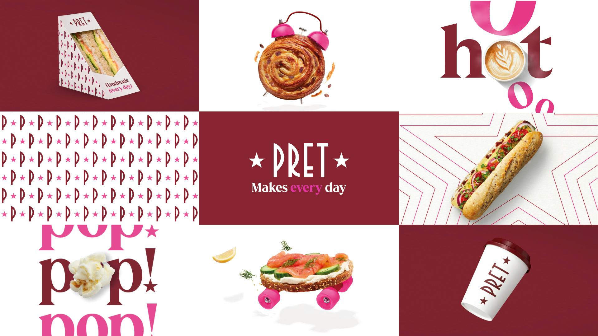 Pret Design A playful new visual identity for Pret