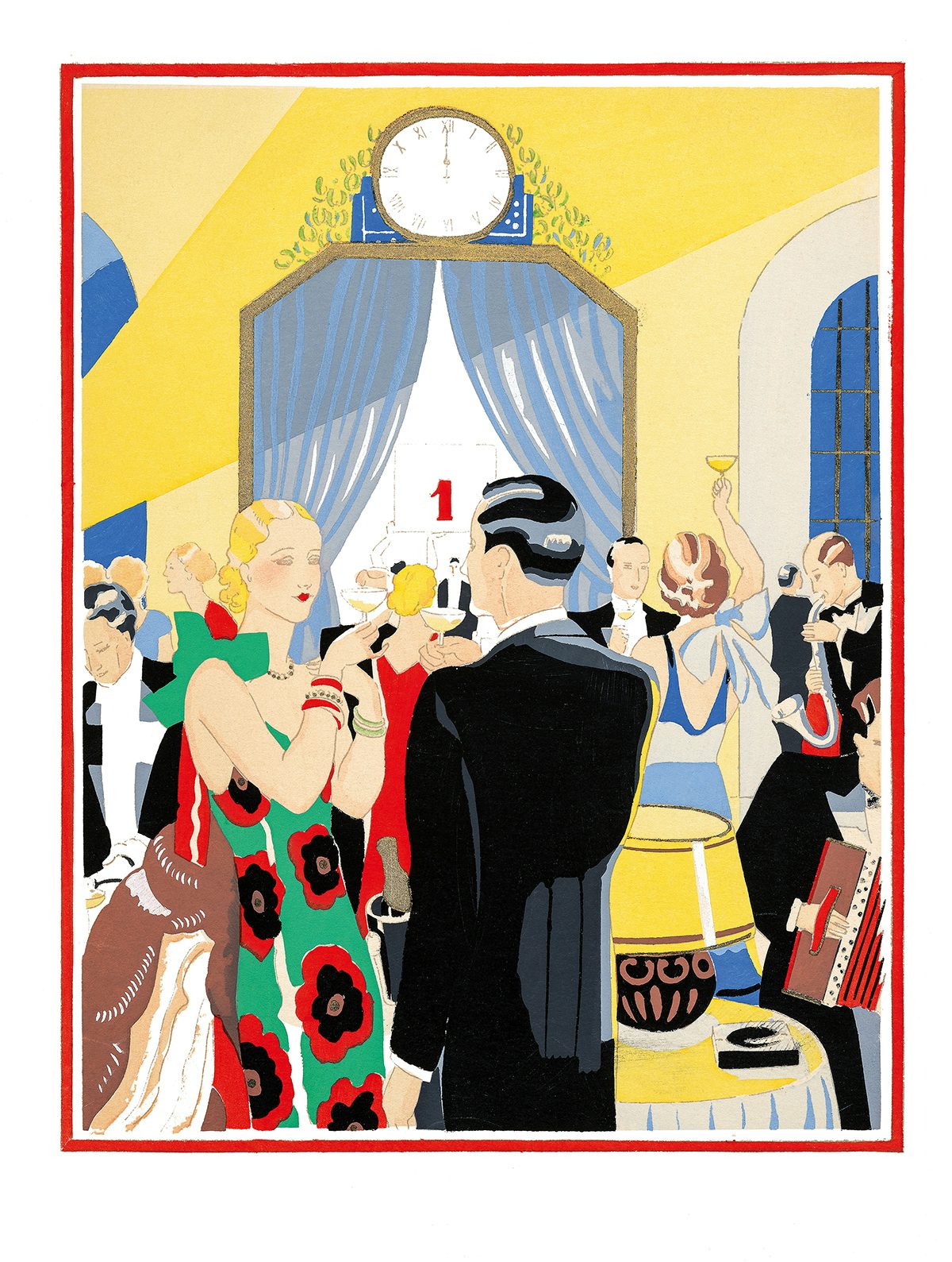 Menu from European Menu Design published by Taschen