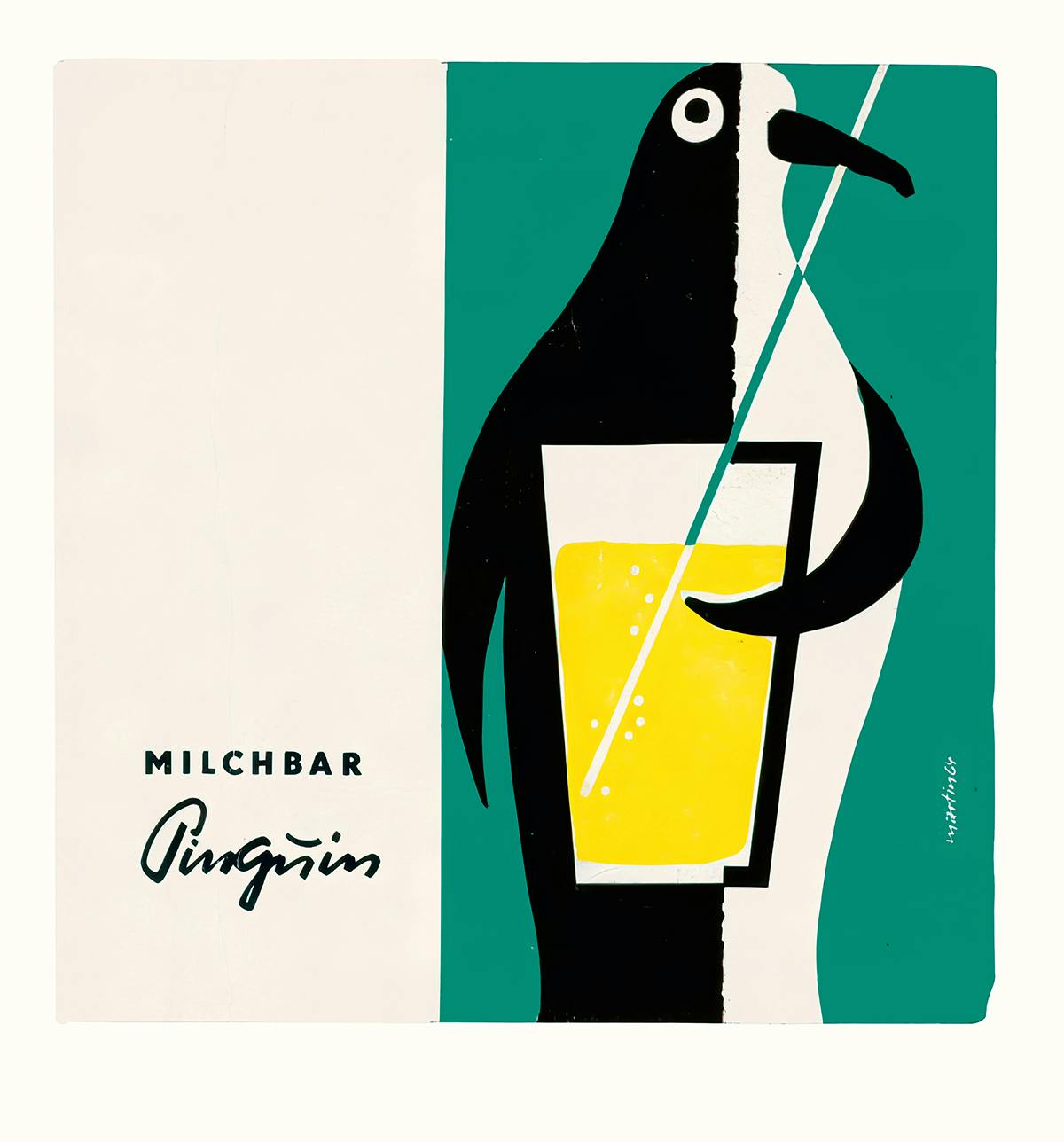 Menu from European Menu Design published by Taschen