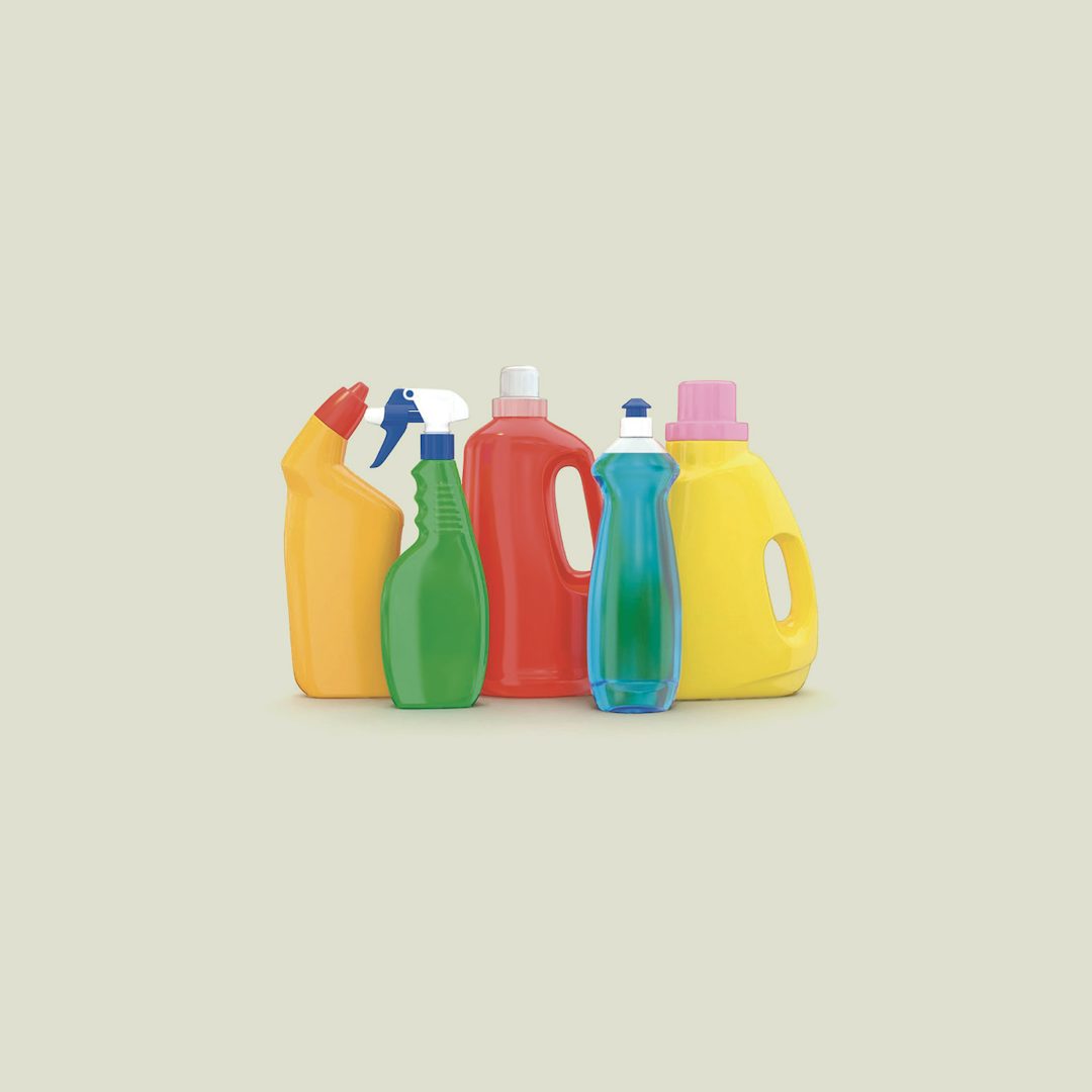 Coloured plastic bottles (c/o. iStock) From Chromorama by Riccardo Falcinelli