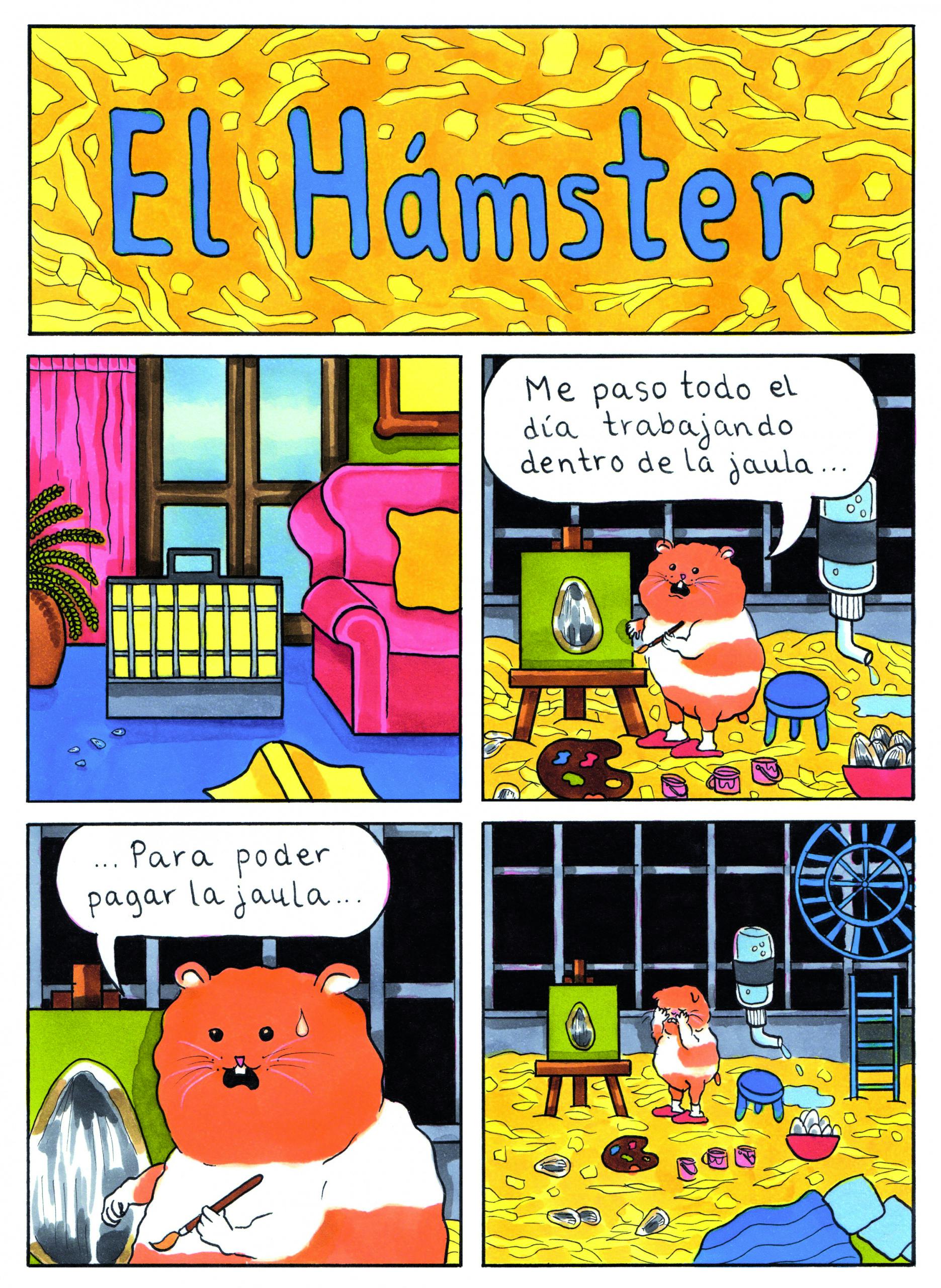 Roberta Vázquez, El Hámster (The Hamster), 2020. Courtesy of the artist