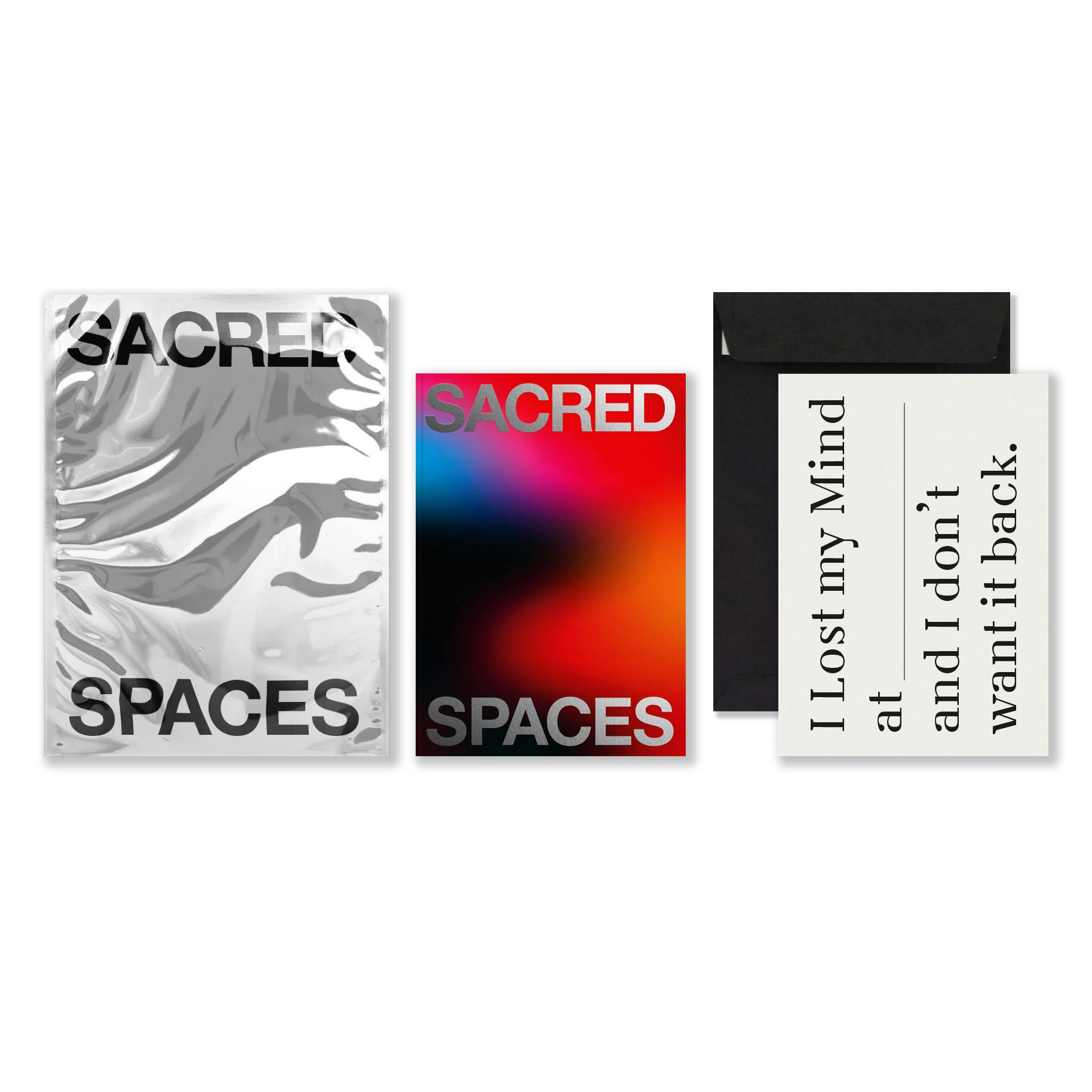Resident Advisor, Sacred Spaces, design by HelloMe and print by Jeremy Deller