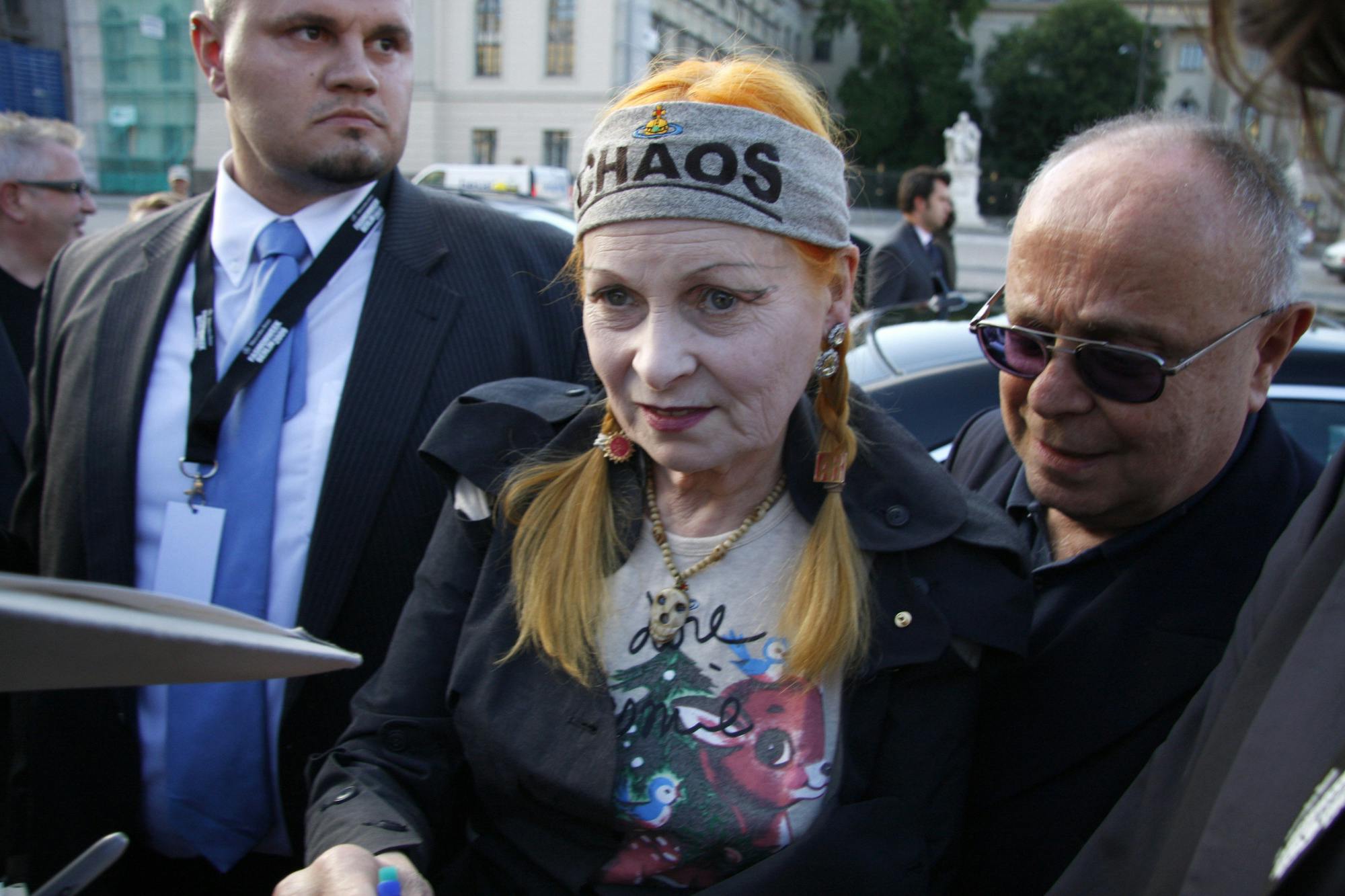 Vivienne Westwood at Berlin Fashion Week, 2008. Photo: Shutterstock