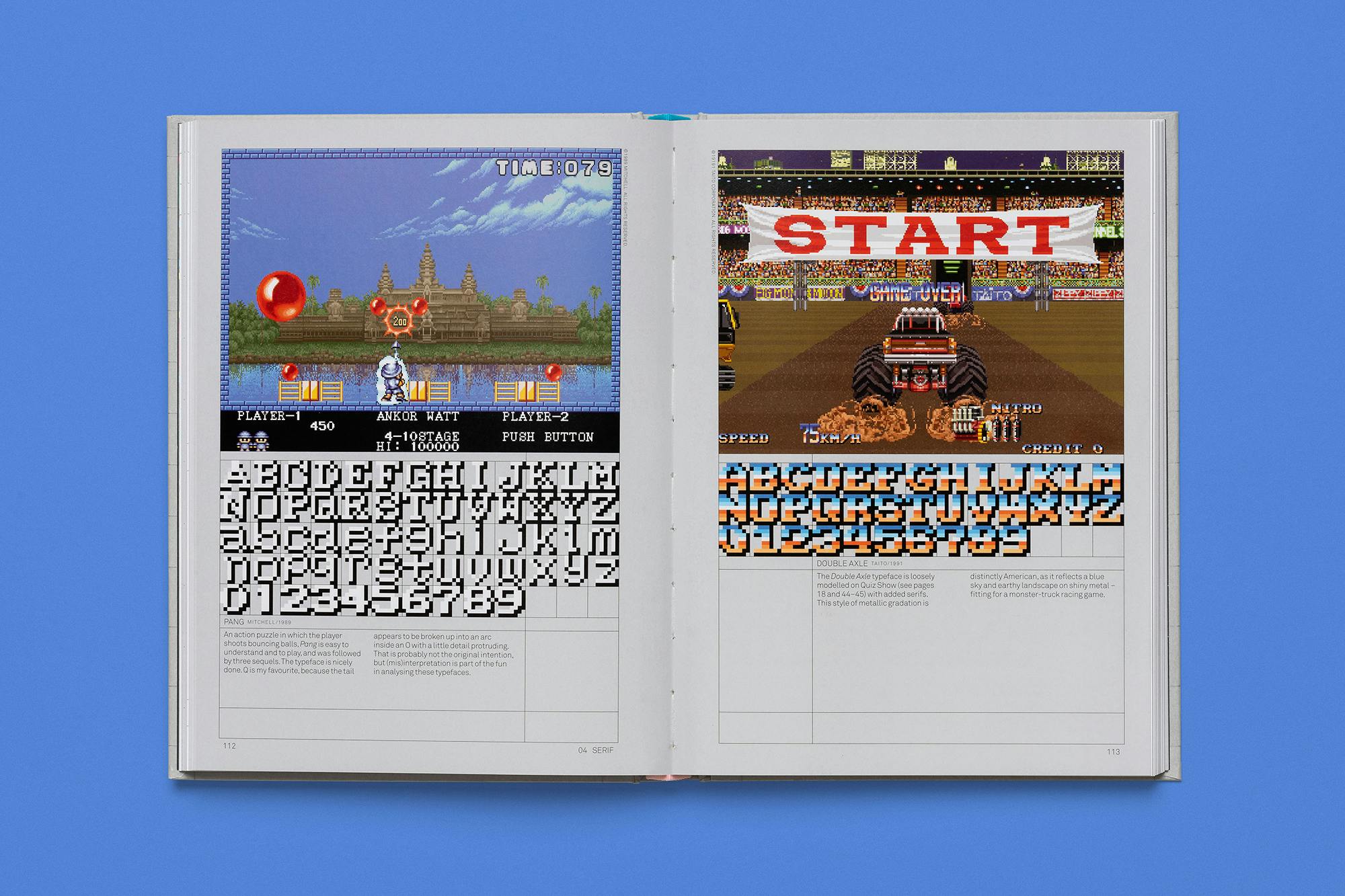 Arcade Game Typography