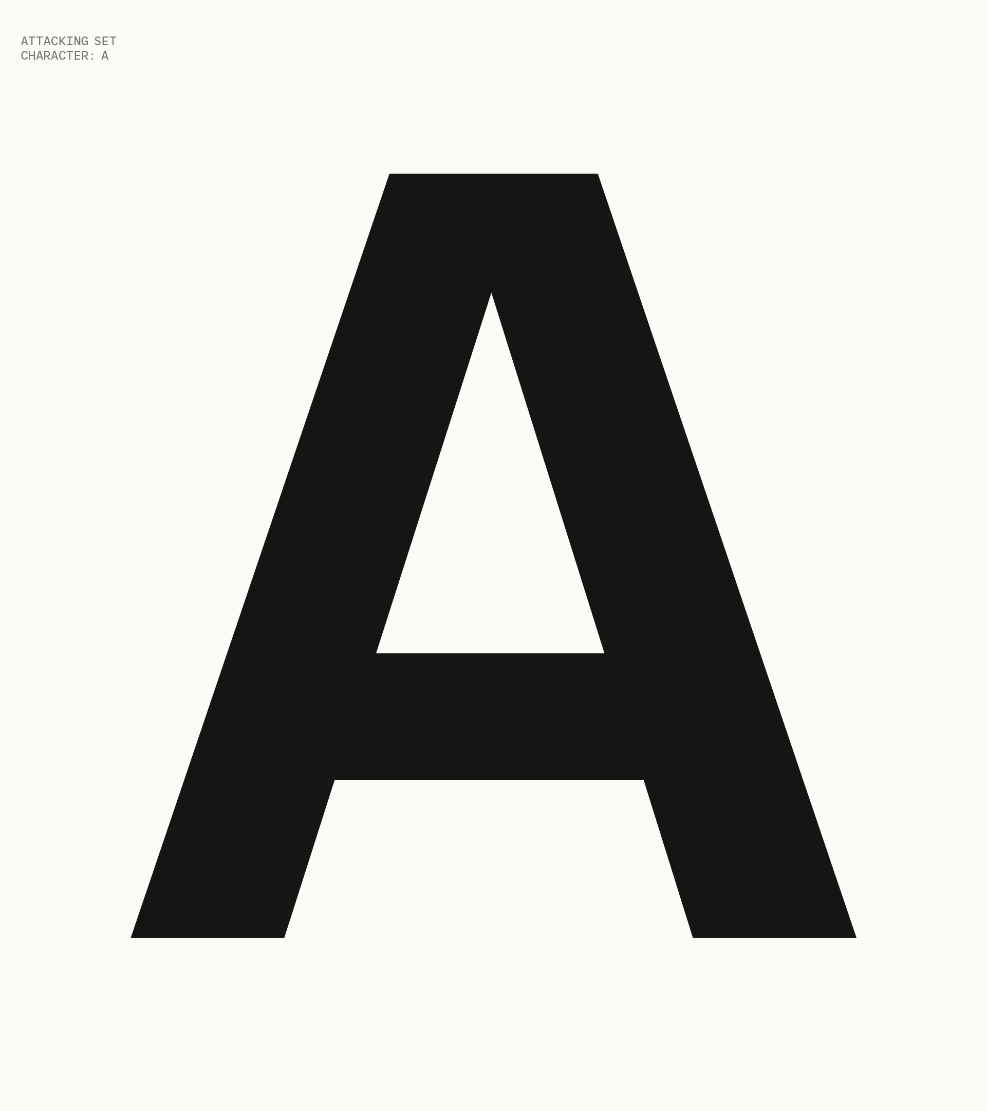 Graphic showing the typography created for the EA Sports FC rebrand