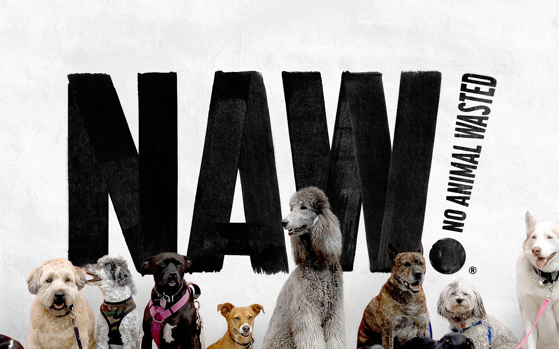 A nose-to-tail identity for dog treat brand NAW