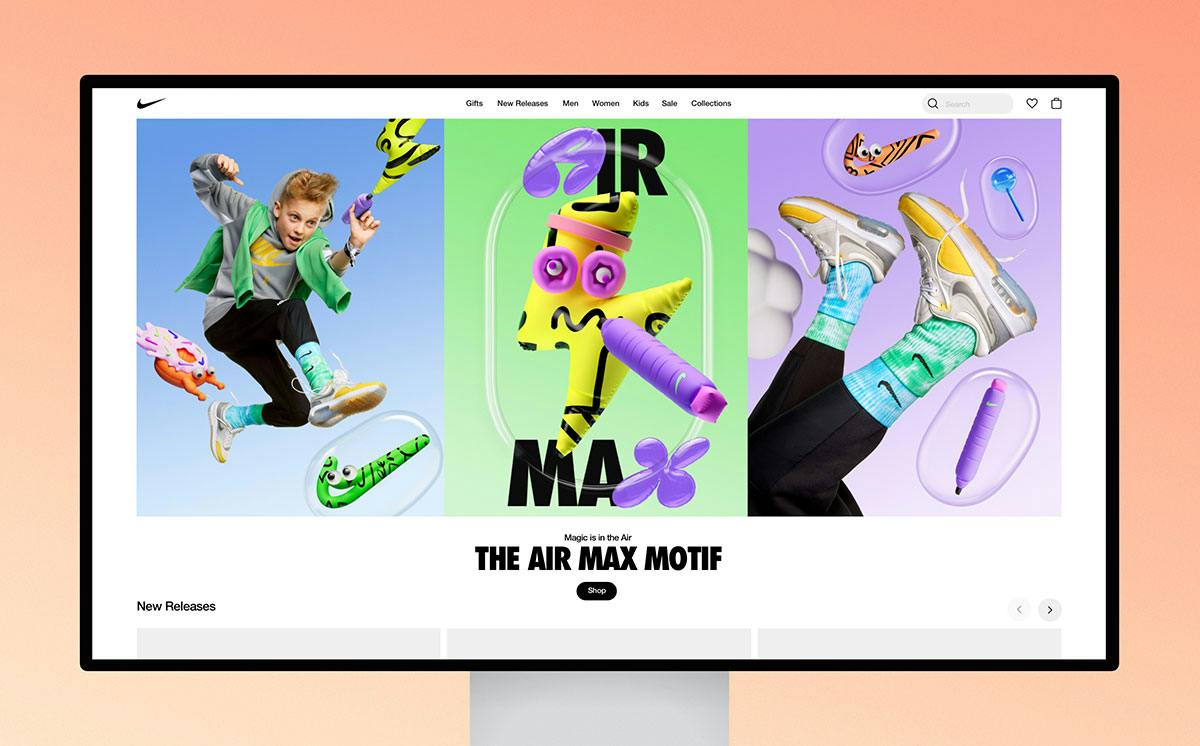 Nike: Air Max Kids brand identity