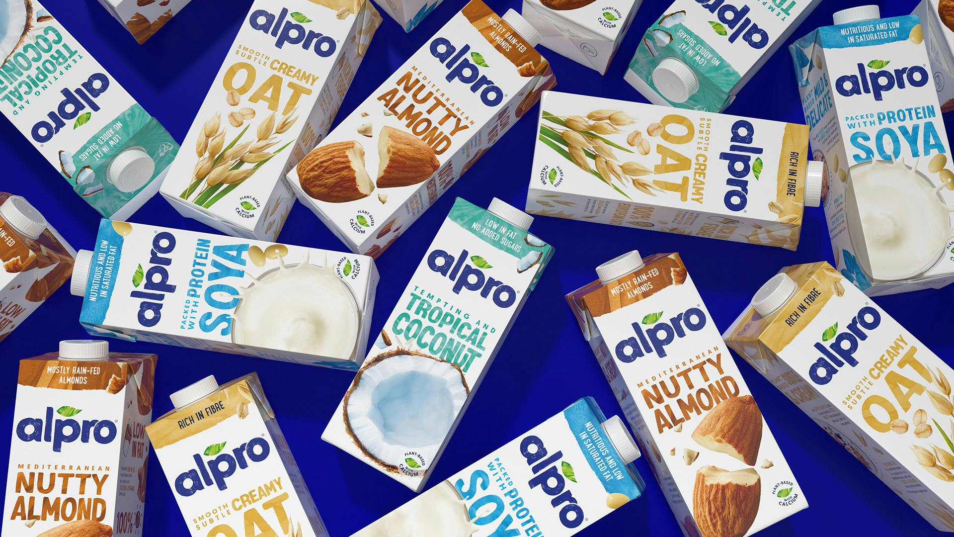 Alpro’s global redesign emphasises flavour