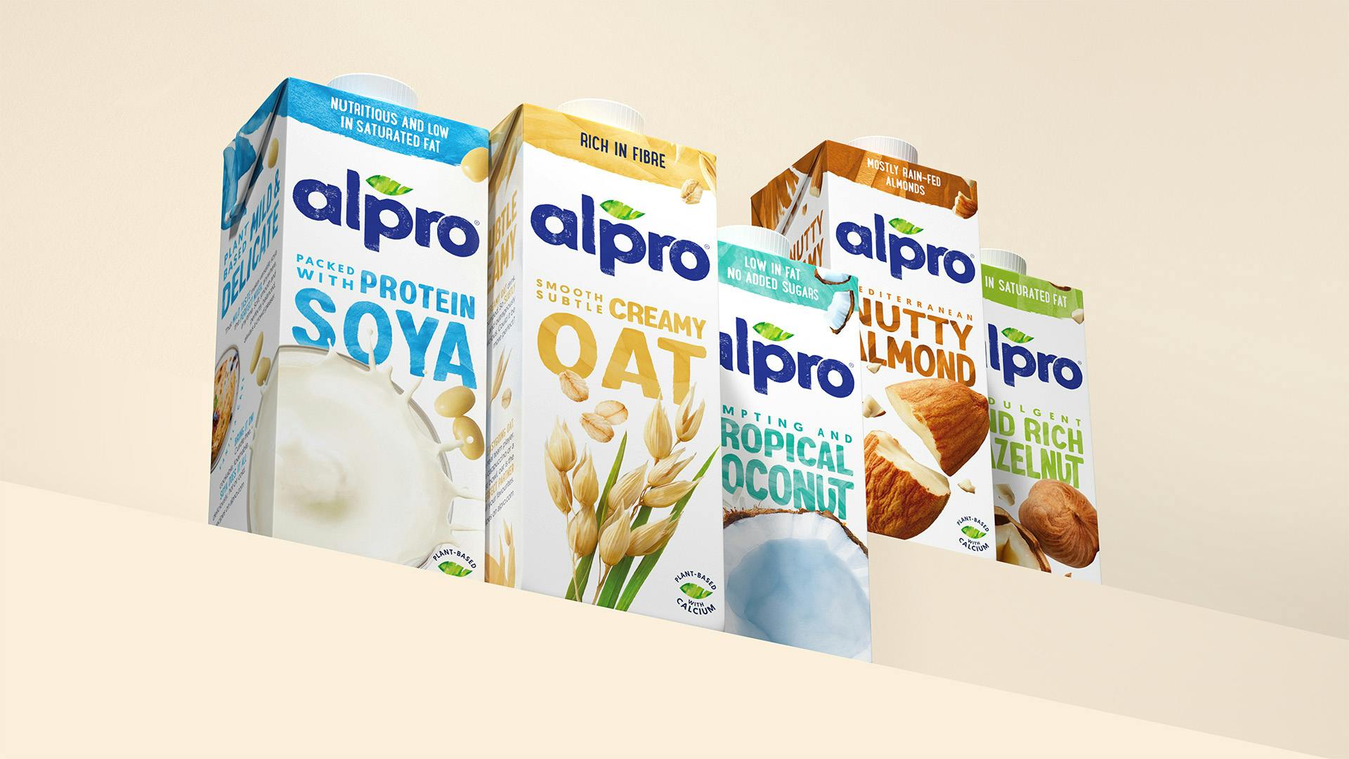 Alpro’s global redesign emphasises flavour