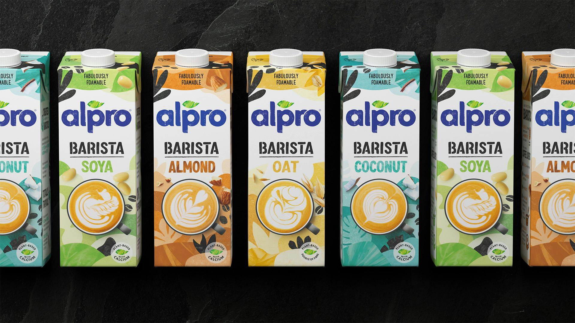 Alpro’s global redesign emphasises flavour