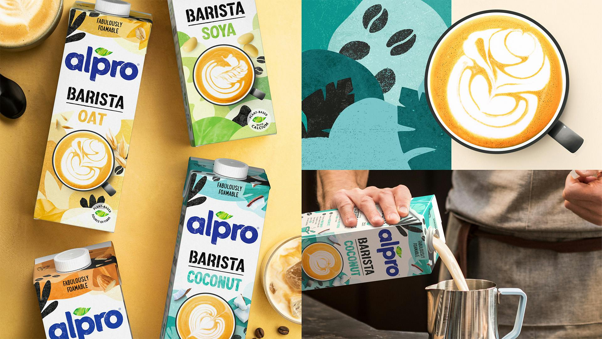 Alpro’s global redesign emphasises flavour