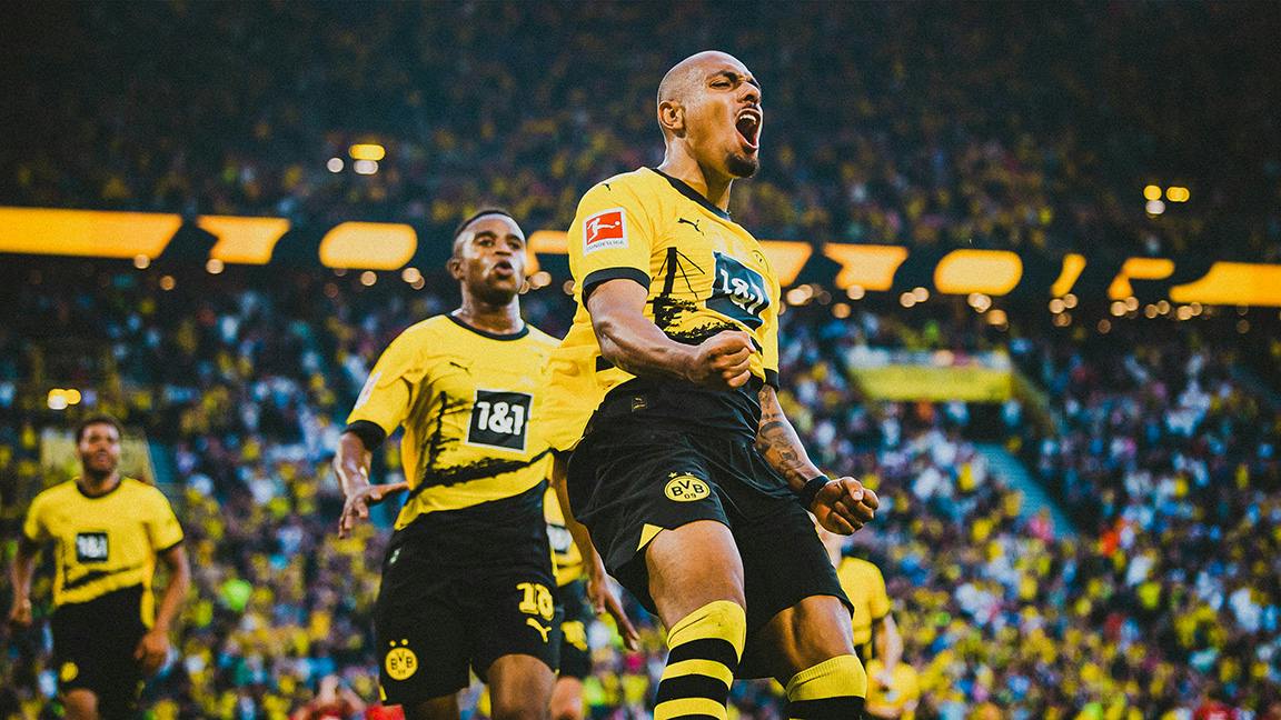 Borussia Dortmund’s branding nods to its home city and stadium