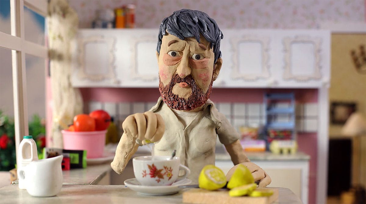 Claymation artist Will Child animates three of Tim Key’s poems